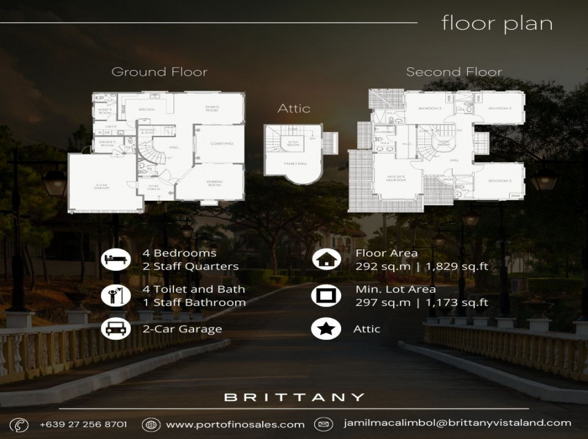 Portofino Heights, 4 Bedroom House And Lot in Las Piñas City