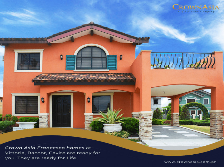 4 bedroom House & Lot in Crown Asia Vittoria (Francesco Classic)