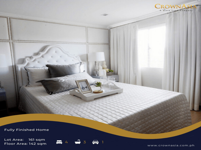 4 bedroom House & Lot in Crown Asia Vittoria (Francesco Classic)