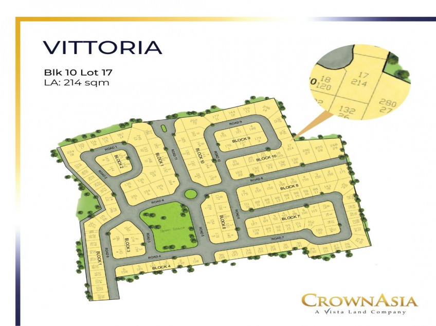 Lot for Sale - Vittoria (Blk 10 Lot 17)