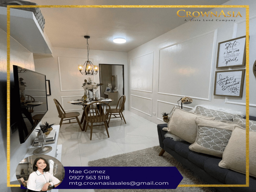 1 bedroom condo unit for Sale in Bacoor - The Meridian by Crown Asia