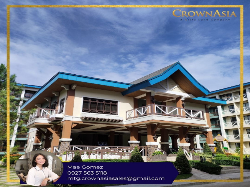 2 Bedroom condo unit for Sale in Tagaytay - Pine Suites by Crown Asia