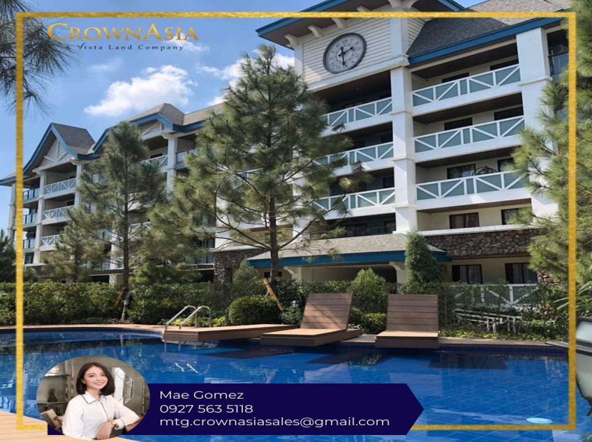 2 Bedroom condo unit for Sale in Tagaytay - Pine Suites by Crown Asia