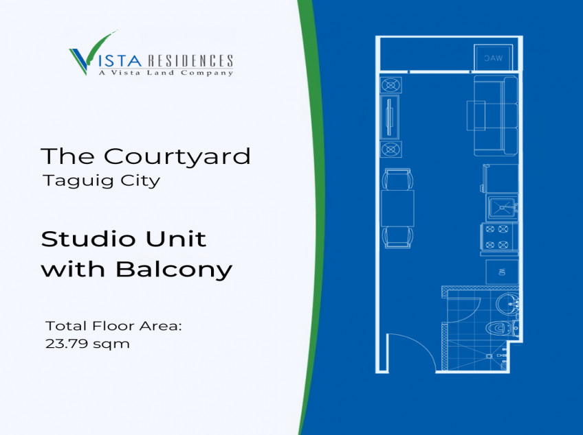 BGC Studio Condo Unit Preselling For Sale at The Courtyard