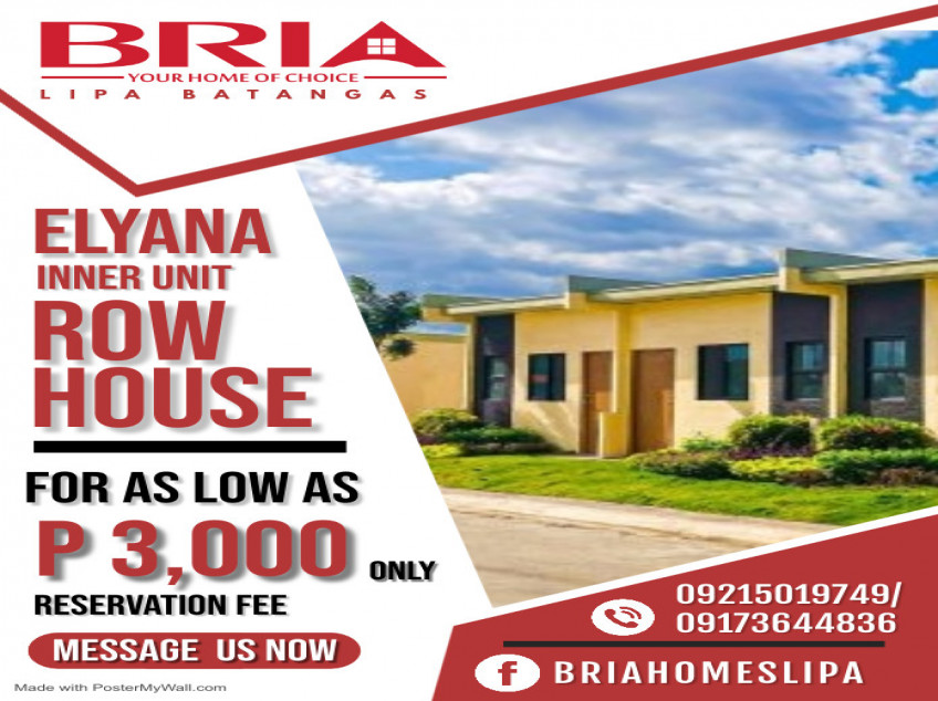 Bria Homes Elyana Inner Unit