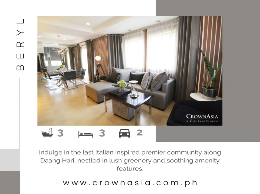 HOUSE AND LOT FOR SALE NEAR ALABANG Beryl