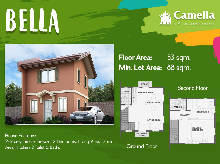 2 Bedroom Pre-selling in Camella Dumaguete