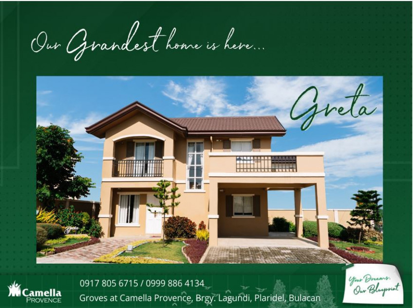 Biggest 5-Bedroom House & Lot in Camella Provence