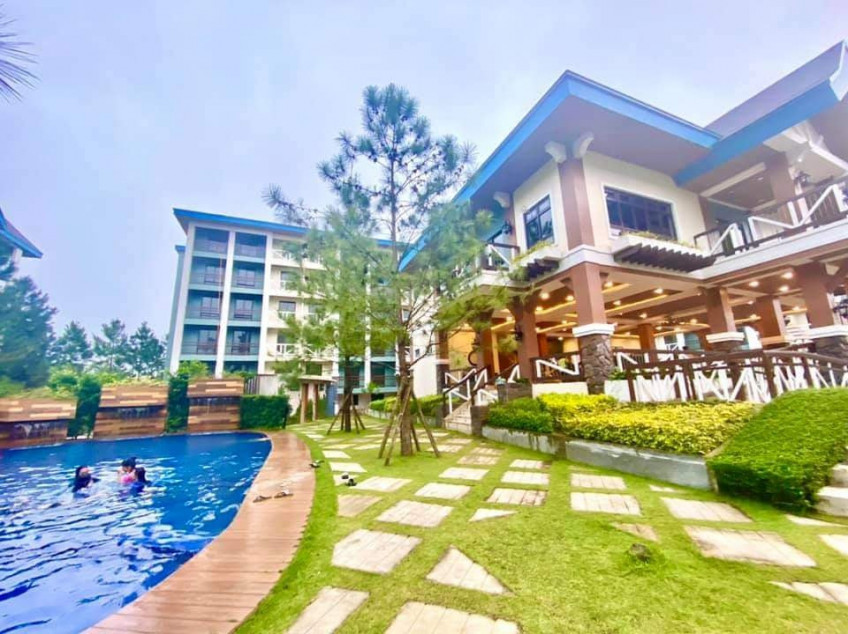 RFO 2 Bedroom Condo with drying cage in Tagaytay | Pine Suites by Crown Asia