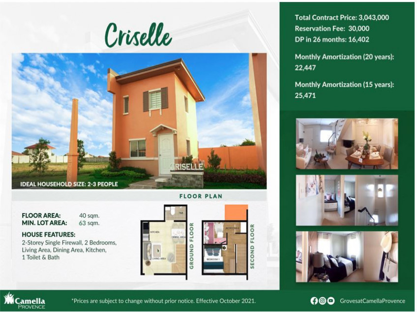 2 BR  House For Sale in Bulacan