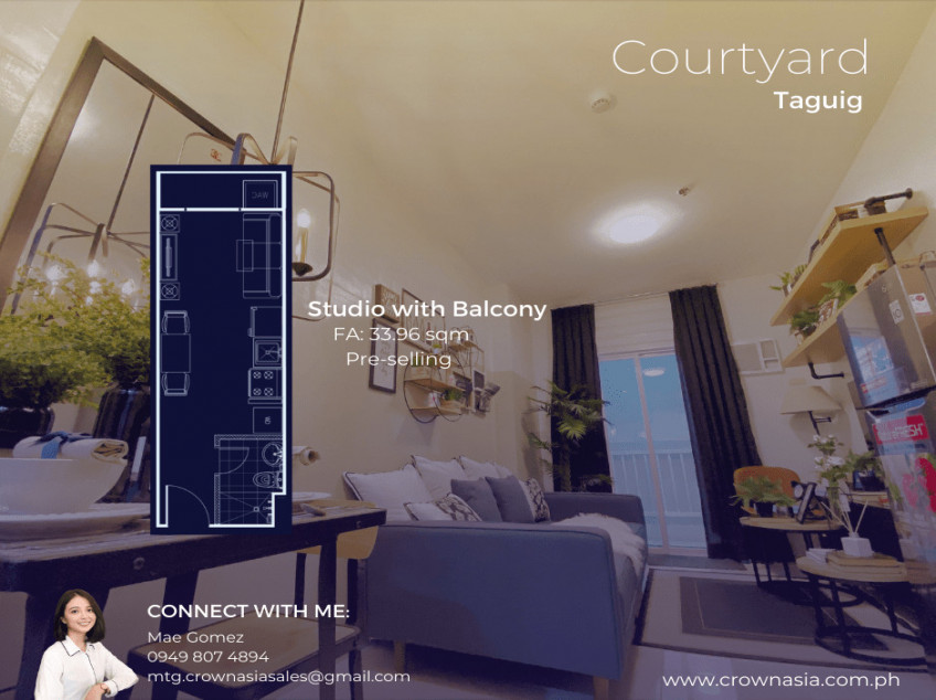 Studio unit for Sale in Taguig