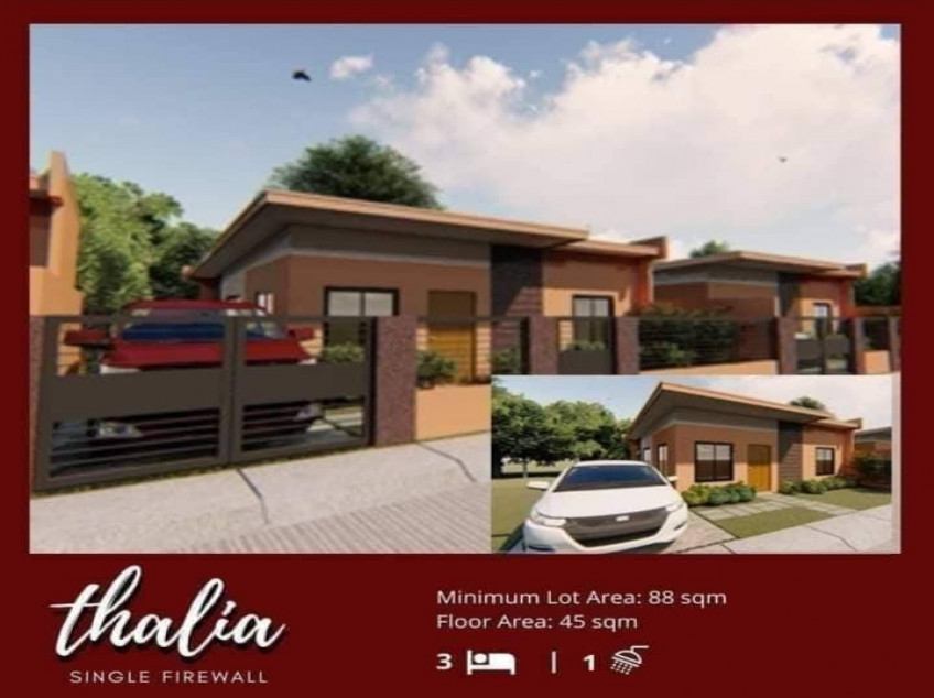3 Bedroom Thalia Single Firewall Bria Alaminos Pangasinan