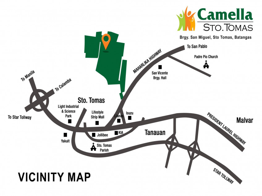 Dana with Carport Ready Homes at Camella Sto Tomas North Trails