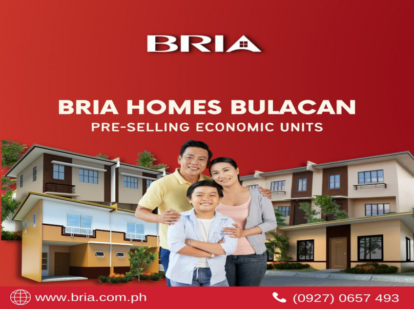 PRESELLING UNITS IN BRIA HOMES SJDM