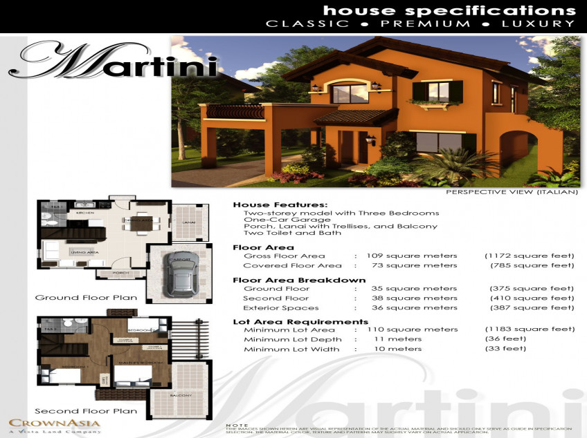 Ponticelli House & Lot in Daang Hari, Bacoor Cavite