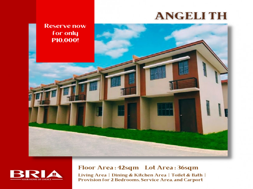 Angeli Townhouse - Affordable 2-Storey House & Lot for sale