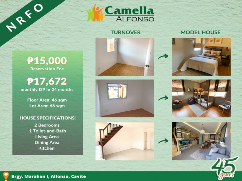 2-bedroom House For Sale in Alfonso Cavite (near Tagaytay)