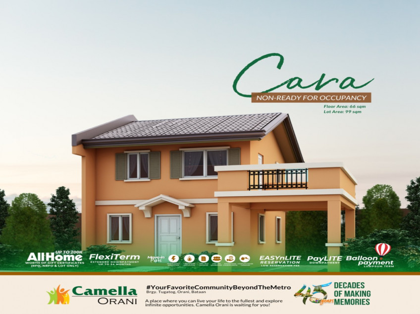 3-bedroom Single Attached House For Sale in Orani Bataan