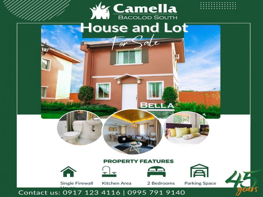 2 Bedroom Bella Unit House and Lot for Sale in Brgy. Tangub, Bacolod Ctiy