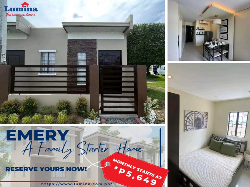 1-bedroom Rowhouse For Sale in Pilar Bataan