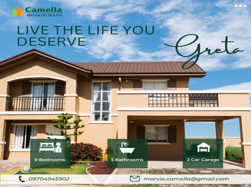 5 Bedroom Home for Sale in Camella Bacolod South Bacolod City