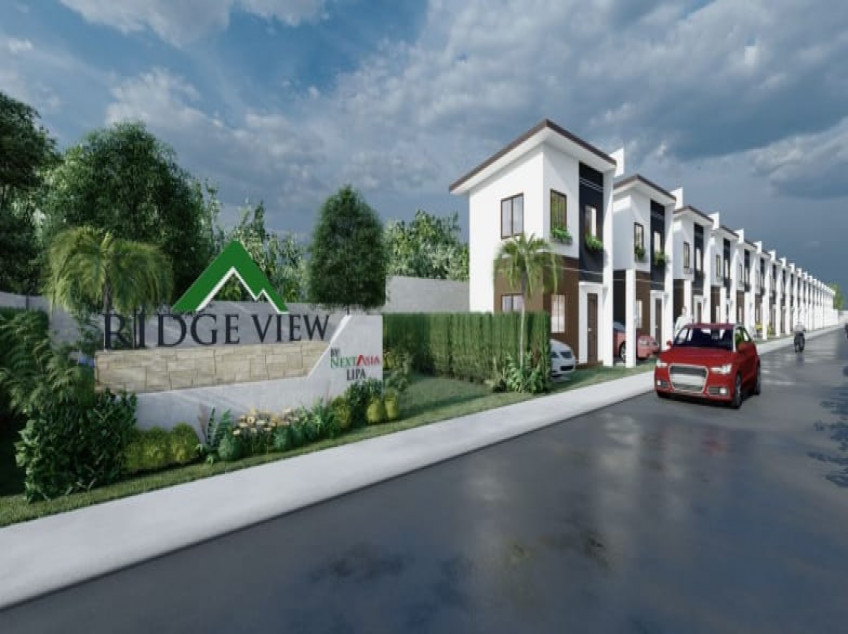 2 Bedroom Single Attached House and Lots for sale pre selling in Ridge View Lipa, Batangas