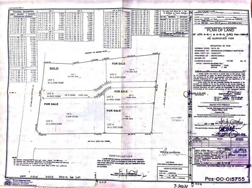 1705 sqm Commercial Lot for Sale Pasig City Near Eastwood City and Bridgetowne