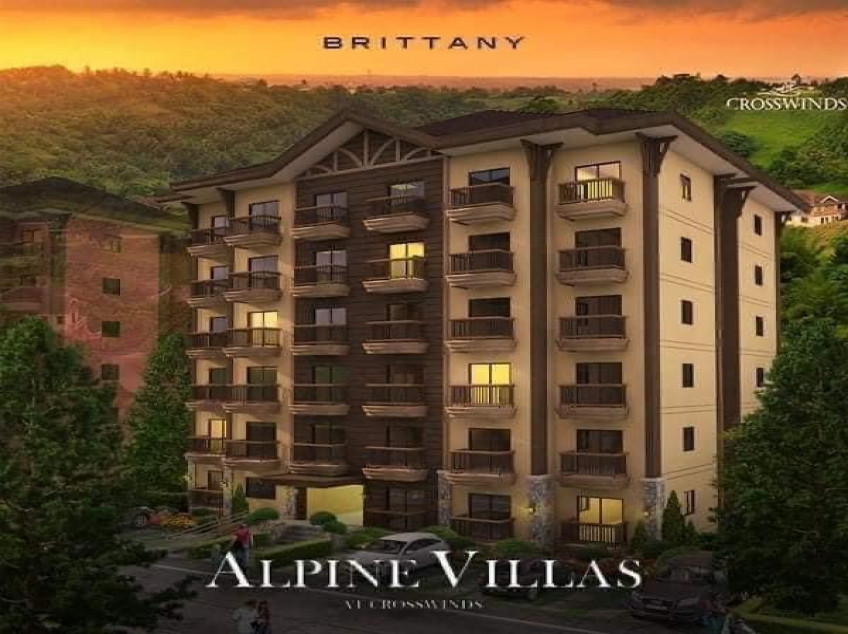 1 Bedroom unit w/balcony in Alpine villas at Tagaytay Crosswinds