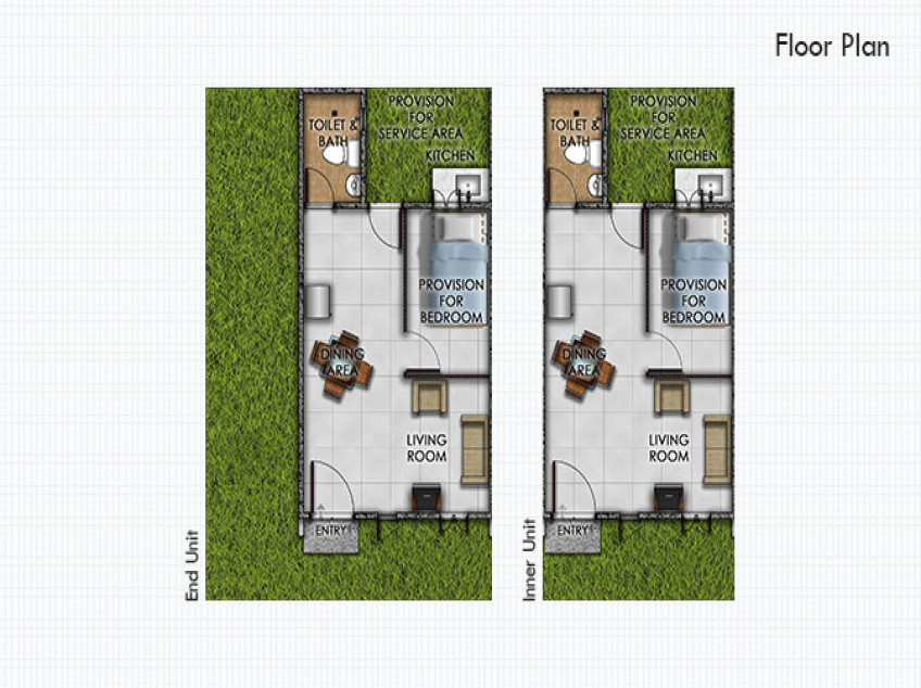 Anna Rowhouse End Unit 84sqm - Lumina Pandi Bulacan