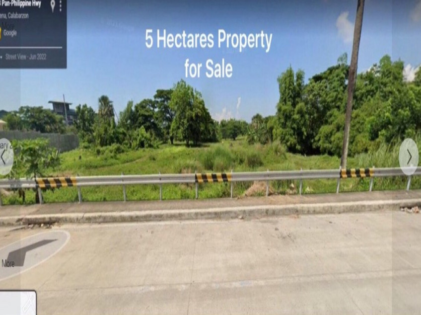 MAYAO LUCENA - 5 HECTARES COMMERCIAL LOT FOR SALE/ LEASE