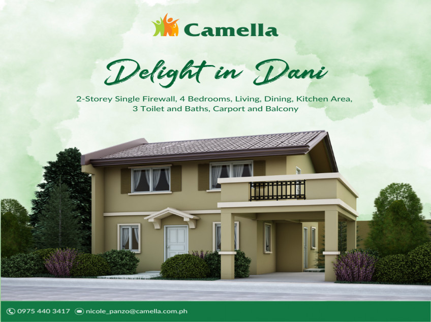 4 BEDROOM HOUSE AND LOT FOR SALE IN CAMELLA TANZA BRGY. BAGTAS TANZA CAVITE NEAR VISTAMALL TANZA