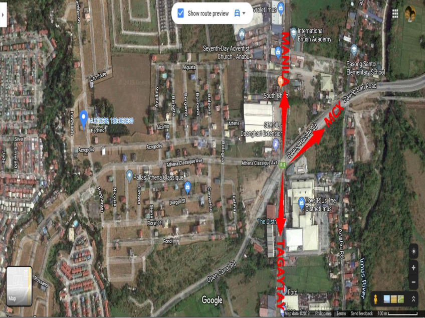 Residential Lot for sale 261 sqm in Pallas Athena Classique in Imus Cavite