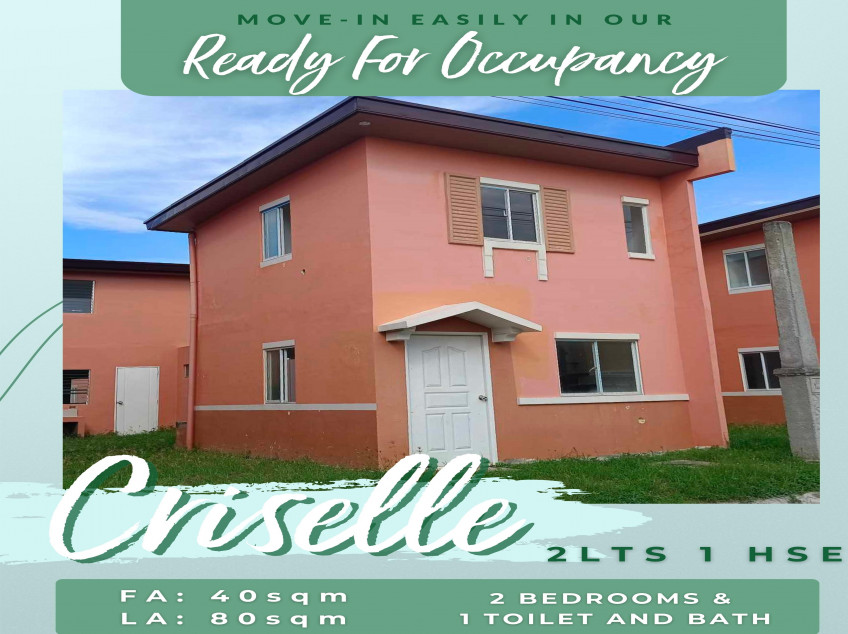 2 BEDROOM HOUSE AND LOT FOR SALE IN BRGY. BAGTAS, TANZA, CAVITE