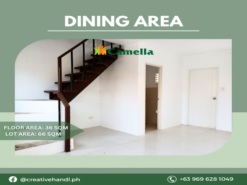 2BR HOUSE AND LOT FOR SALE IN CAMELLA SORSOGON - ARIELLE END UNIT