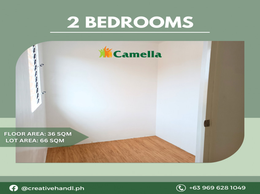 2BR HOUSE AND LOT FOR SALE IN CAMELLA SORSOGON - ARIELLE END UNIT