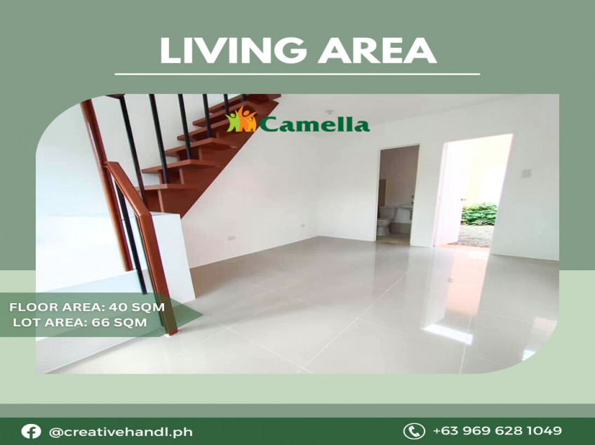 2BR HOUSE AND LOT FOR SALE IN CAMELLA SORSOGON - CRISELLE UNIT