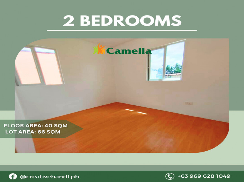 2BR HOUSE AND LOT FOR SALE IN CAMELLA SORSOGON - CRISELLE UNIT