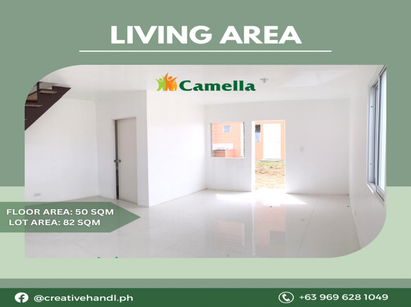 2BR HOUSE AND LOT FOR SALE IN CAMELLA SORSOGON - FRIELLE UNIT