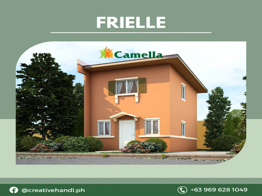 2BR HOUSE AND LOT FOR SALE IN CAMELLA SORSOGON - FRIELLE UNIT