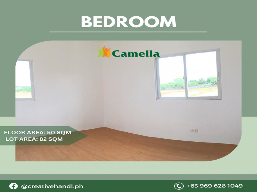 2BR HOUSE AND LOT FOR SALE IN CAMELLA SORSOGON - FRIELLE UNIT