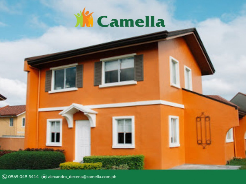 5BR ELLA HOUSE AND LOT FOR SALE - CAMELLA DOS RIOS