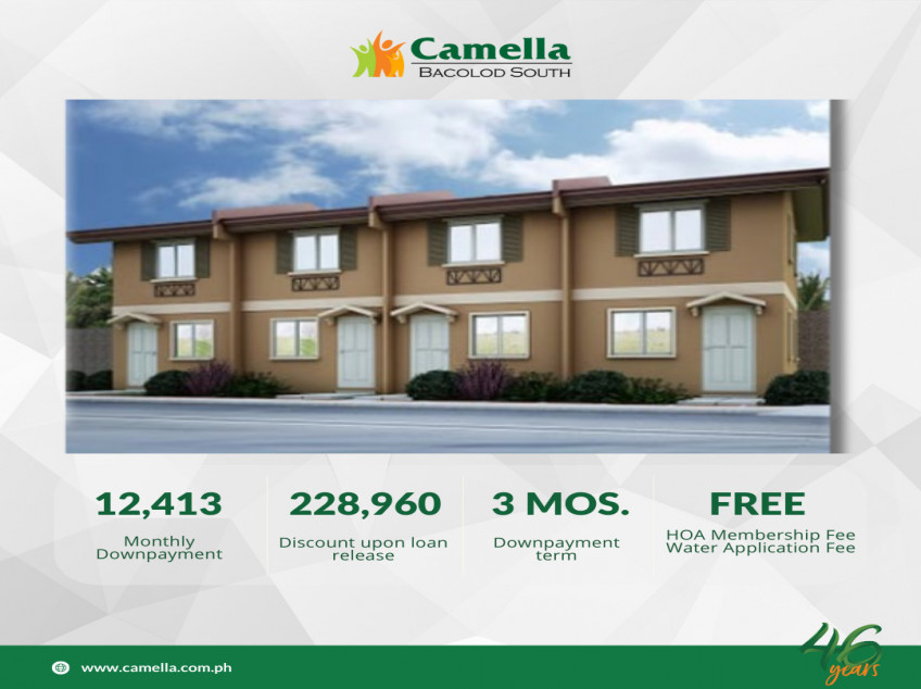 2-bedroom Townhouse inner unit for sale in Bacolod City