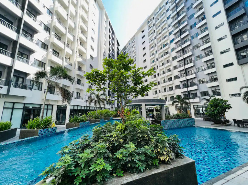 Semi-Furnished 2BR 1BATH Condo For Rent in Spring Residences Bicutan Paranaque