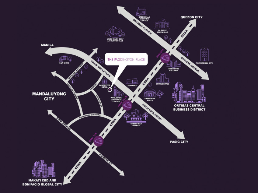 **Pasalo Studio Type Condo in The Paddington Place Shaw Blvd