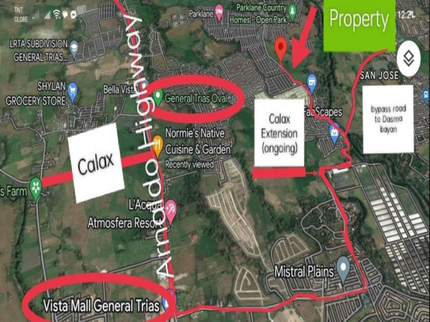 2.7 hectares at Brgy.San Francisco Gen. Trias Cavite