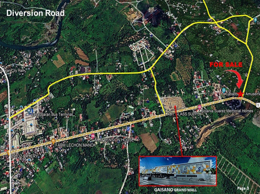 Commercial Lot along the highway near Gaisano Cabadbaran City