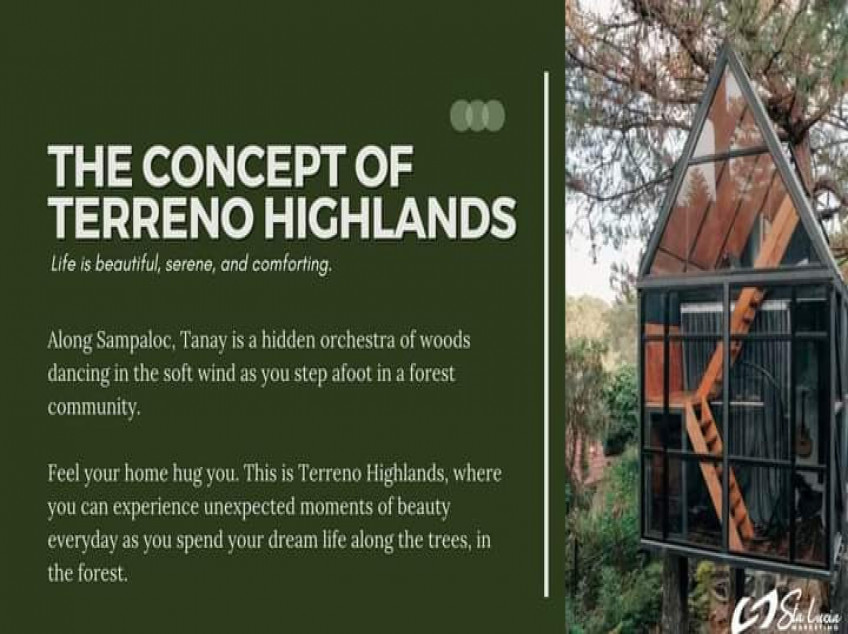 Eco-Residential Lots Along Sampaloc Tanay Highway -The Verterra Highlands