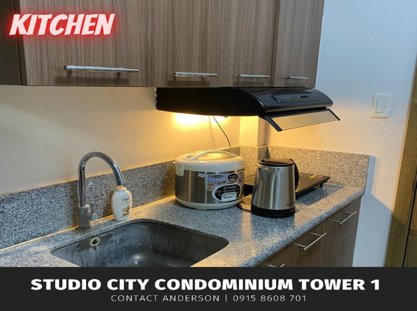Studio Condo For Rent in Studio City Alabang, Muntinlupa City