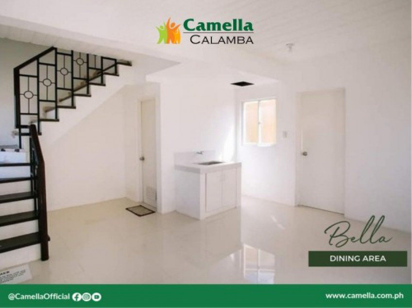 2 Bedroom Bella Pre-Selling House and Lot for Sale  in Calamba, Laguna
