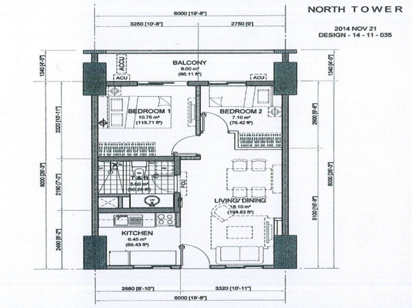 Condo Unit For Rent - 42nd Floor North Tower at Lumiere Residences
